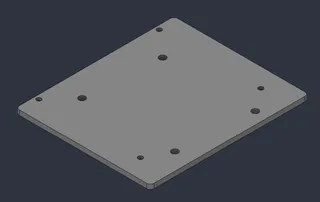 Razr Rails MK8 Standard Adapter Plate
