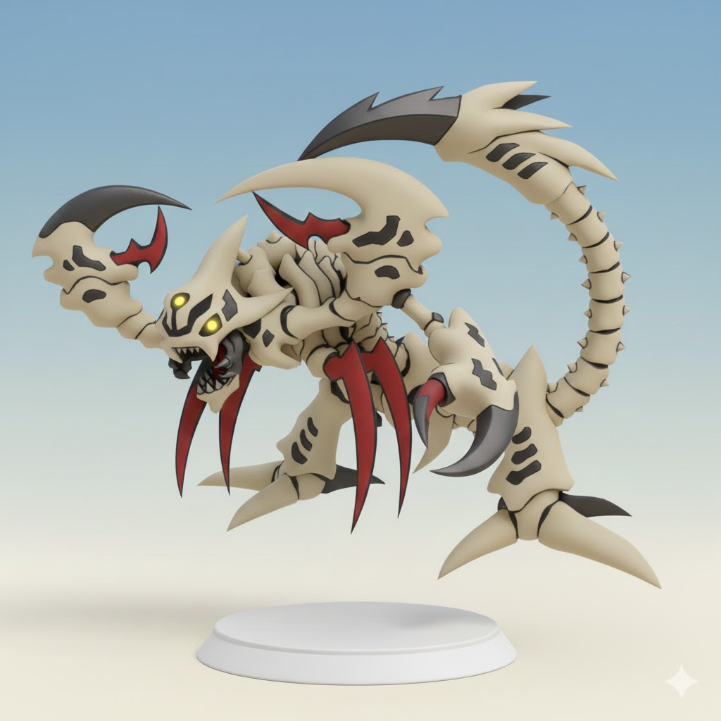 Scorpiomon Digimon Creature Model
