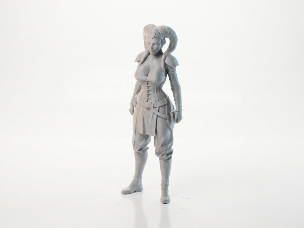 Aayla Secura Figurine Star Wars Collectible 3D Printable