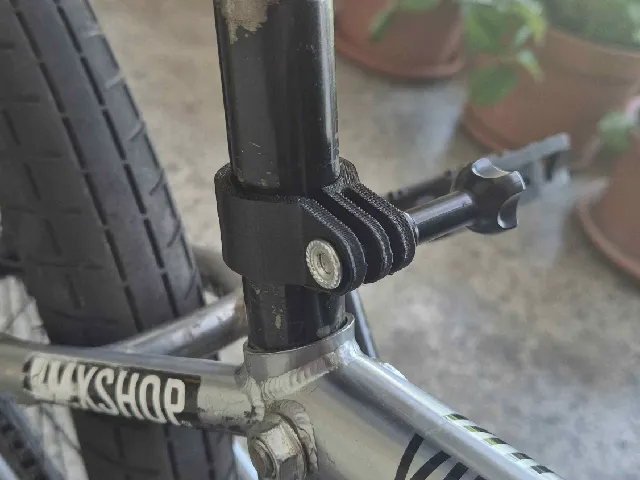 BMX seatpost gopro mount