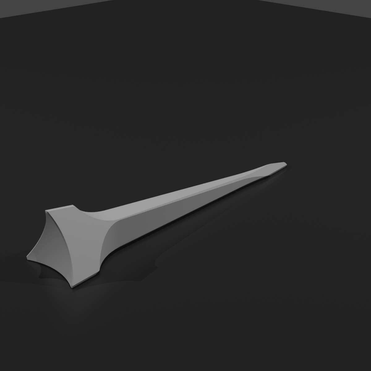 Miniatura 3 do modelo 3D Triangular Golf Tee V2