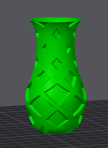 Blumenvase dünn