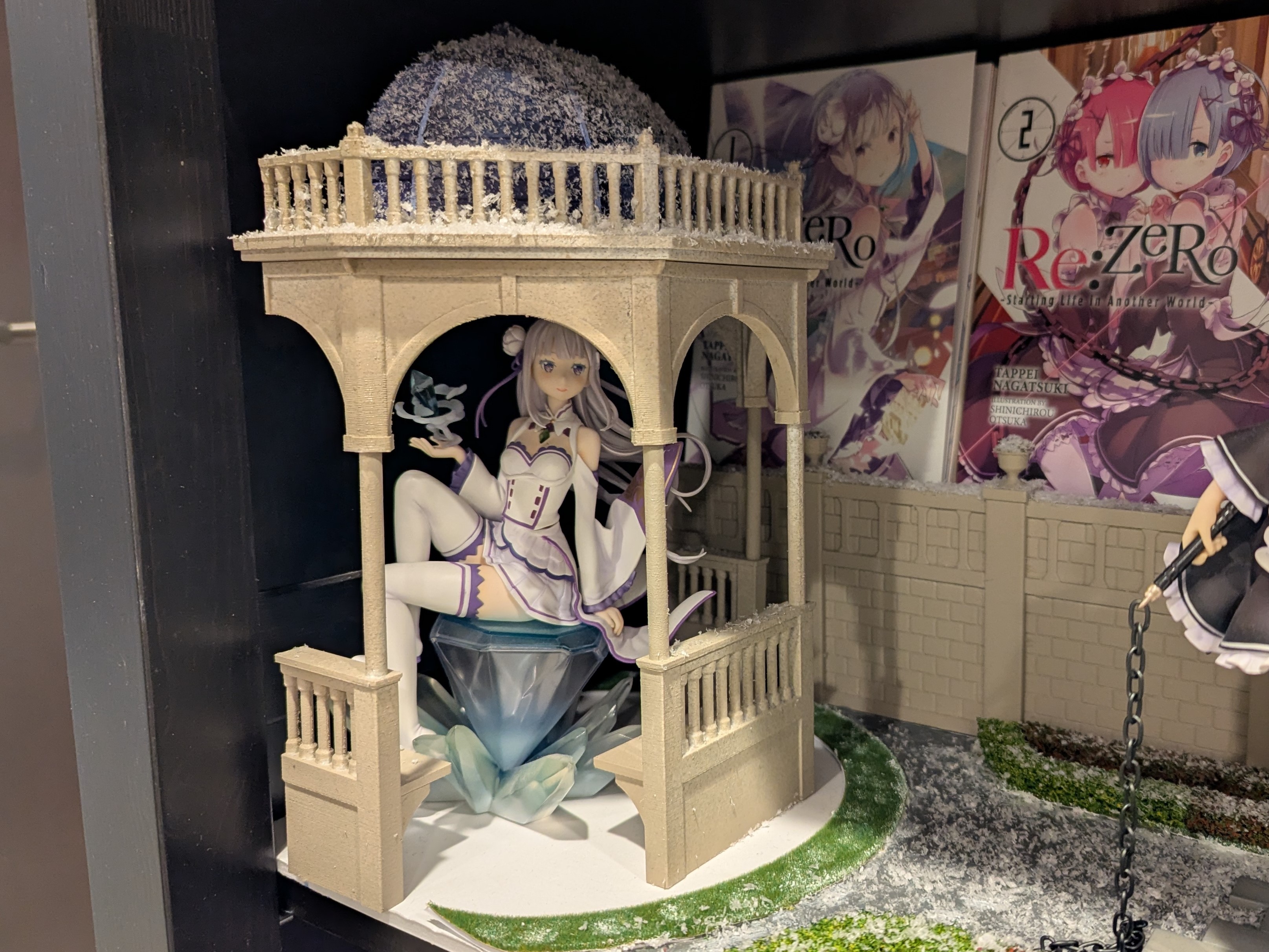 Re:Zero Roswaal Manor diorama architecture