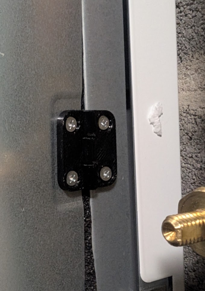 Panasonic Aquarea T-CAP Split indoor unit hinge 3D model thumbnail