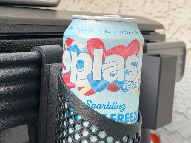 Honeycomb Soda Can Holder for Traeger P.A.L. Rail