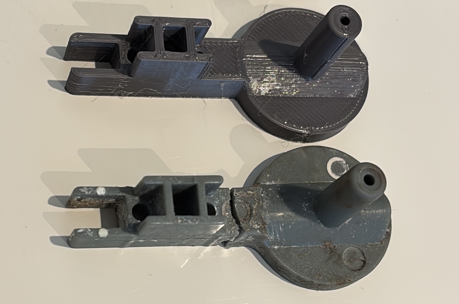 Hinge for a shower screen door