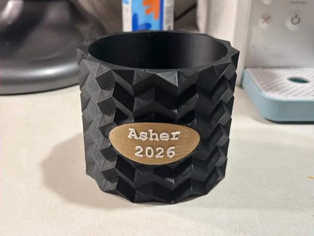 Modern Pot with Faceplate