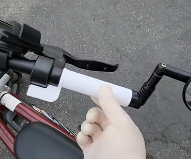 full hand twist throttle fitting for ebike thumb throttle