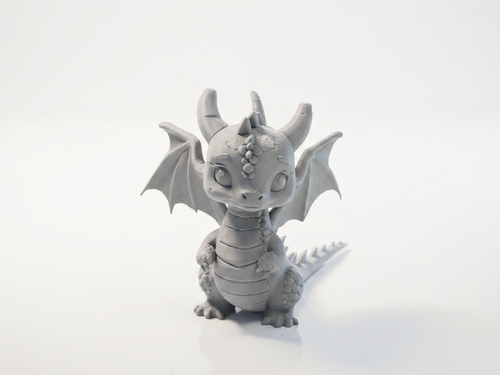 Cute Dragon Figurine Chibi Fantasy 3D Printable