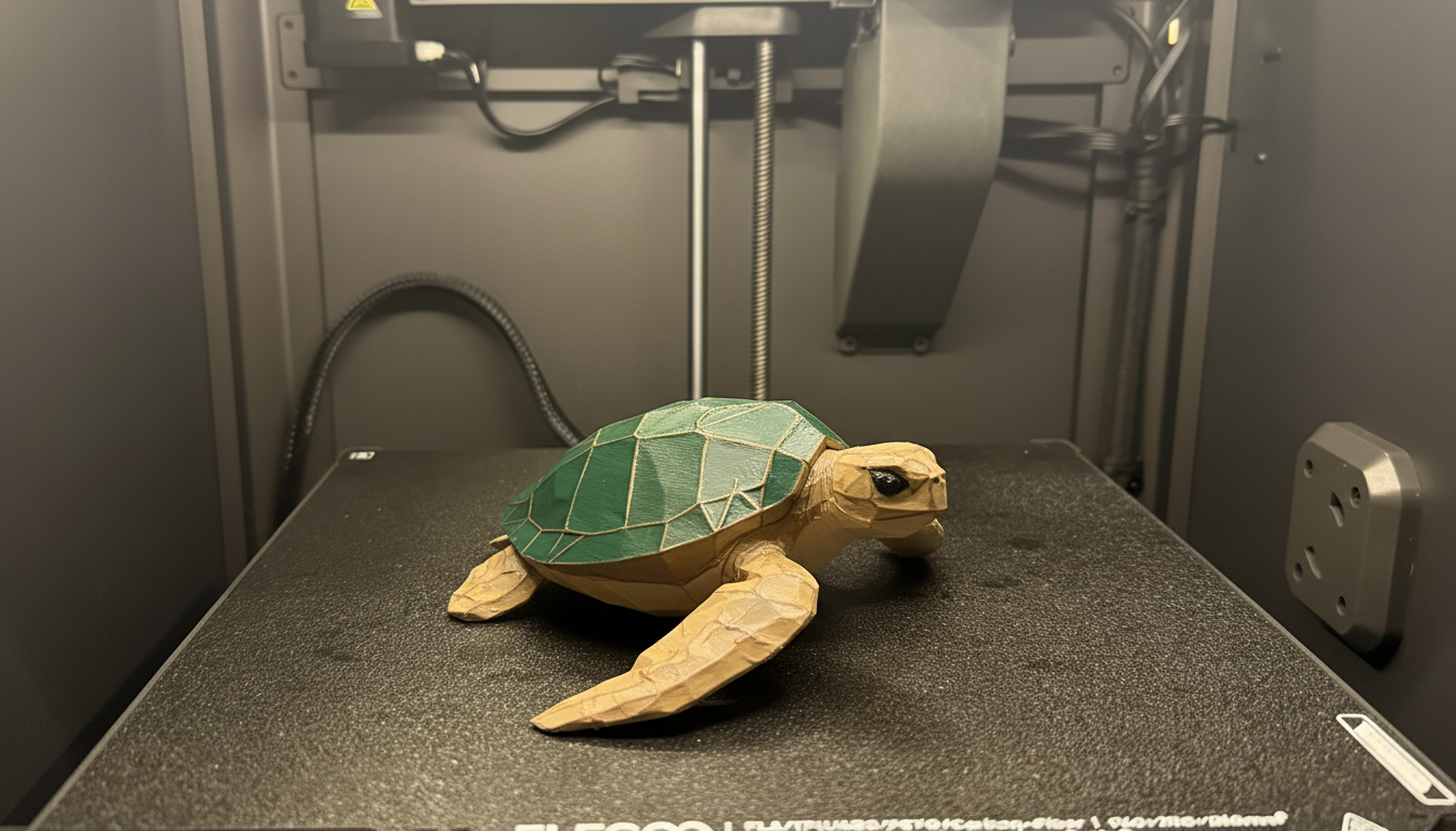 Low Poly Sea Turtle