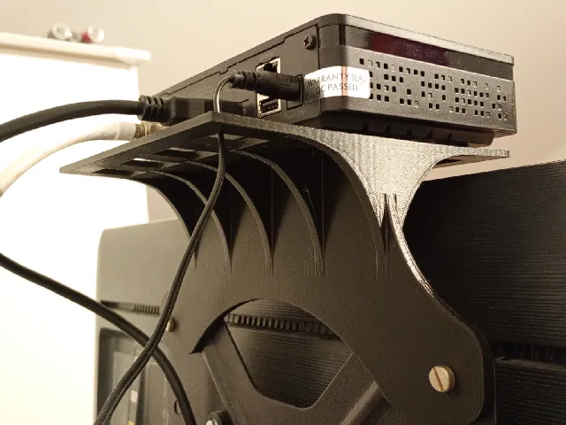 Tv set top box holder vesa 20