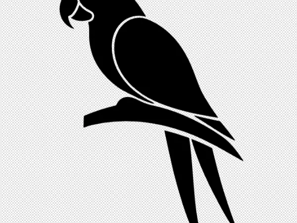 Parrot decoration 2d v.1