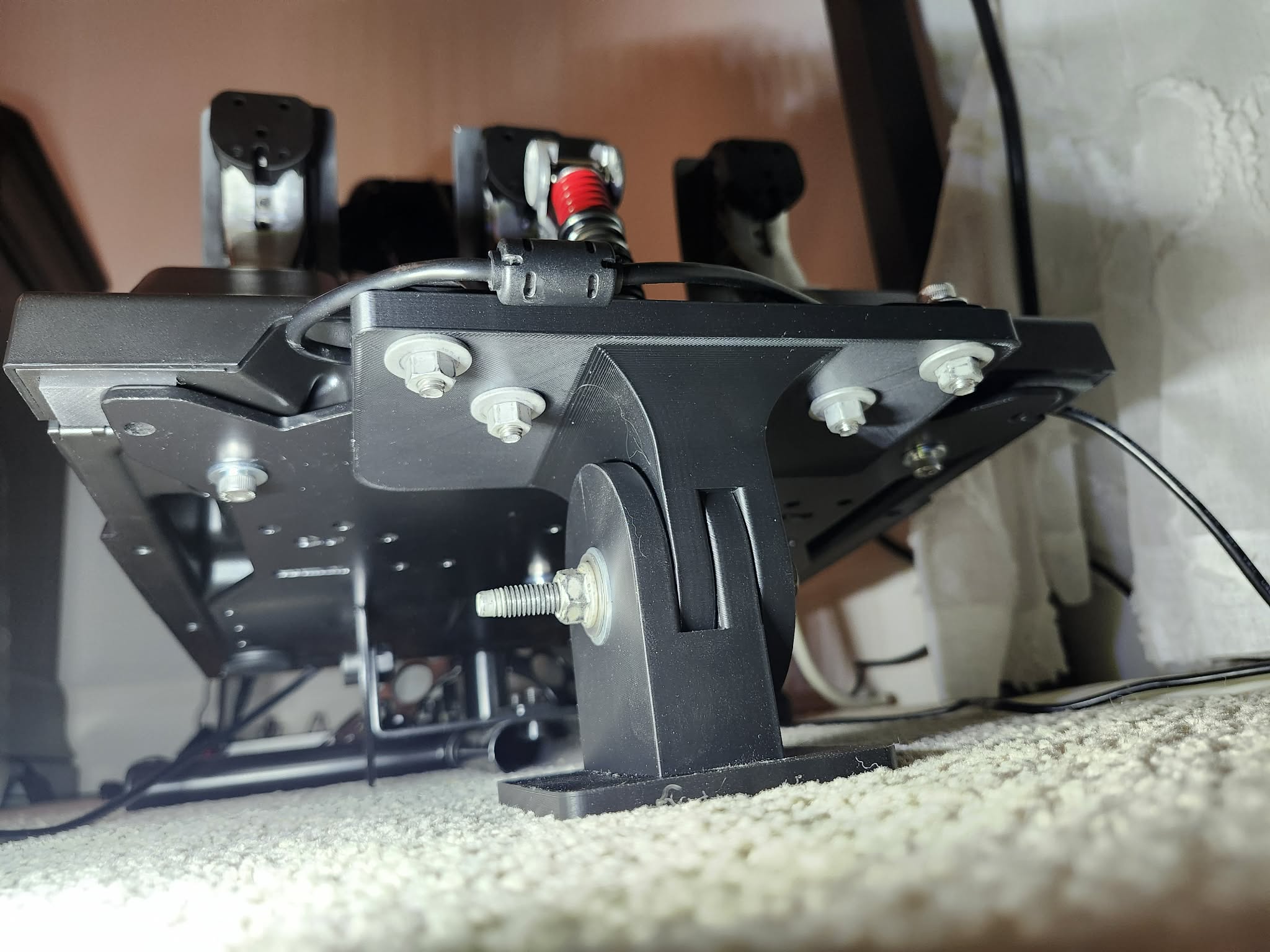 Playseat Evolution Pedal Support - Extra Bolt Holes