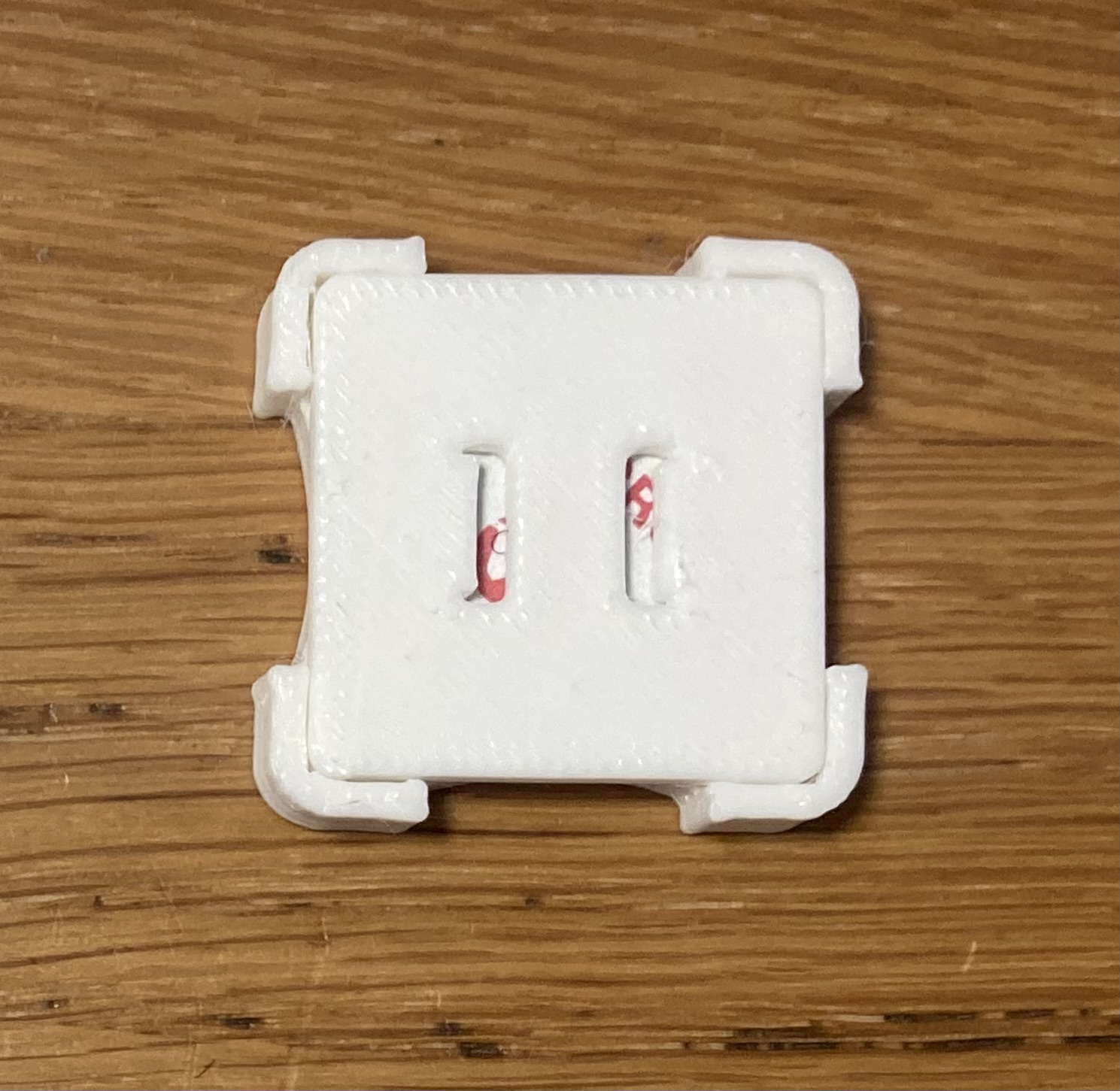 Velcro Square Cable Tie Cut Template — miniatura 3