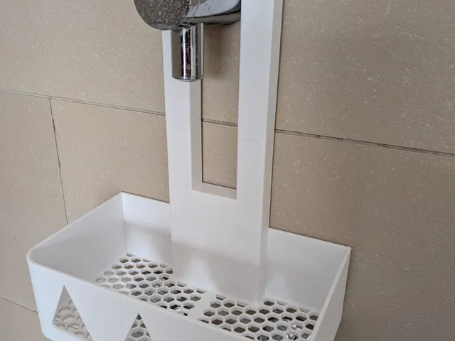 Shower holder with optinal razor holder