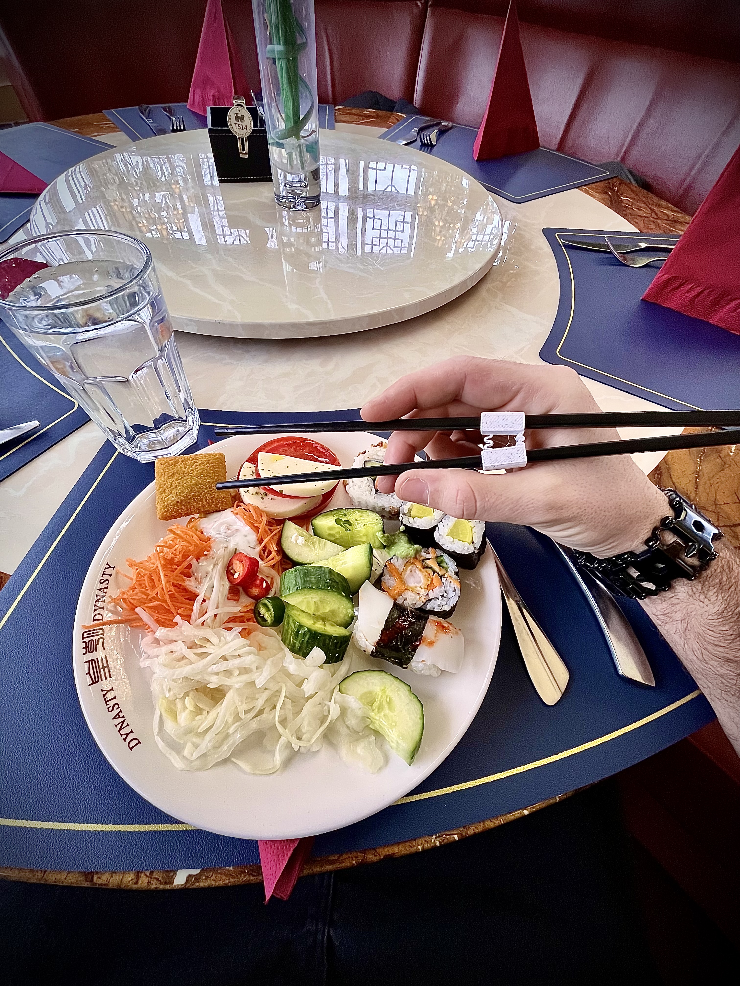 Chopstick helper