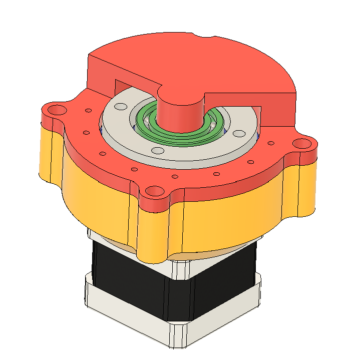 1:13 Nema 17 cycloidal gearbox
