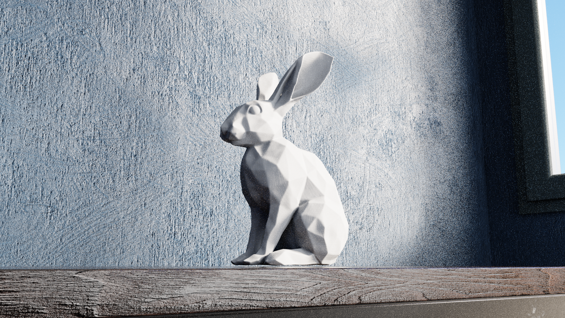 Low Poly Rabbit — miniatura 2