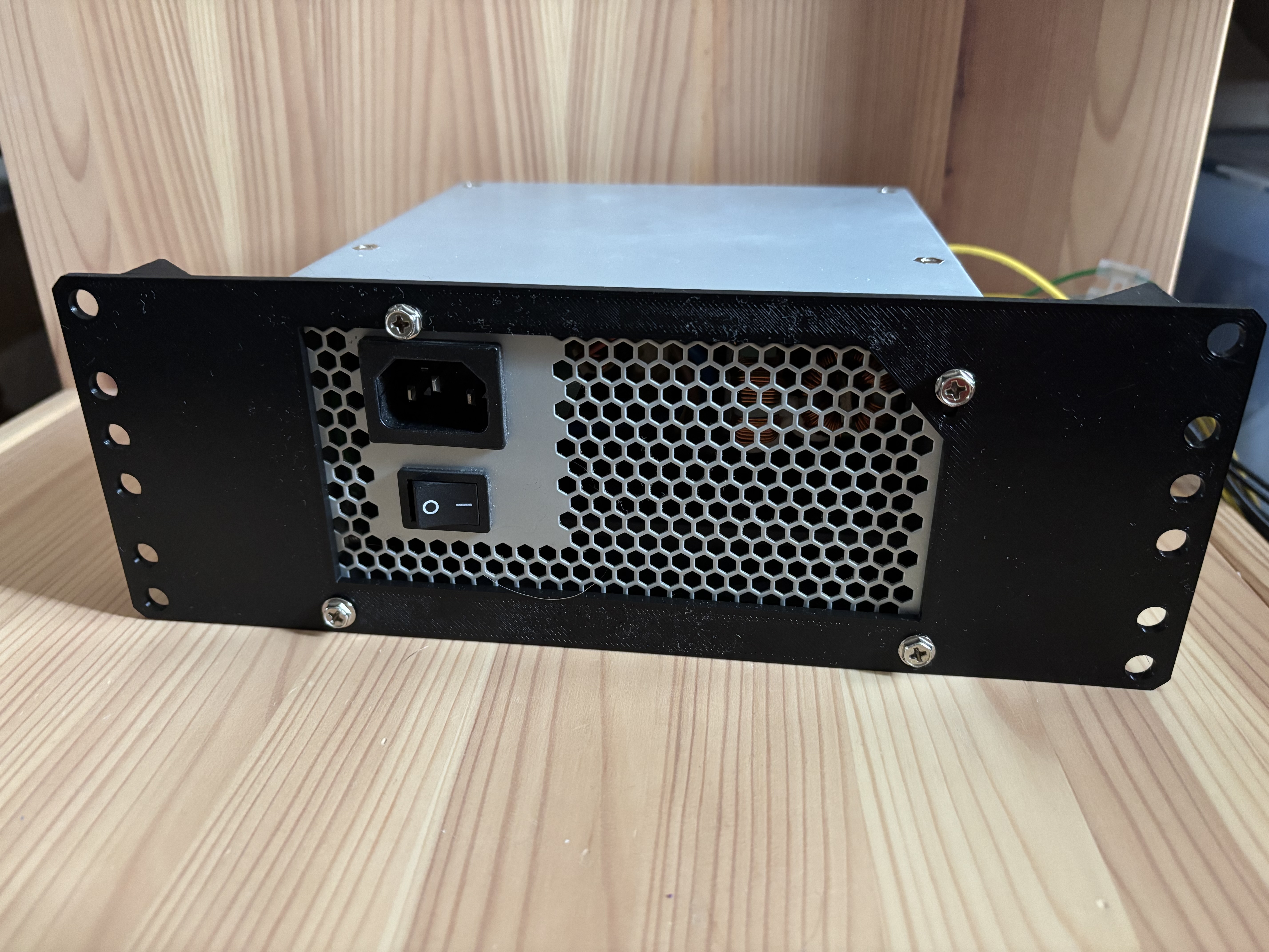 10-inch Rack ATX Power Supply panel 3D model
