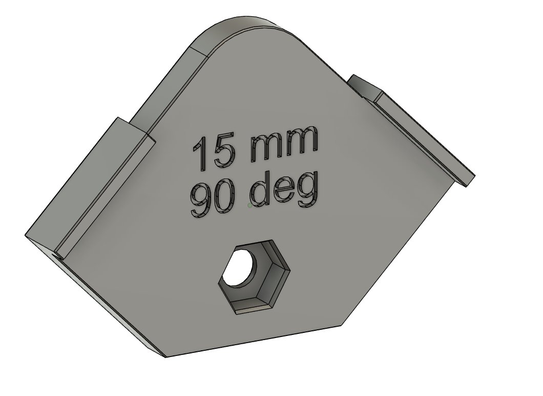 Customizable router rounding jig (angle and radius + f3d file)