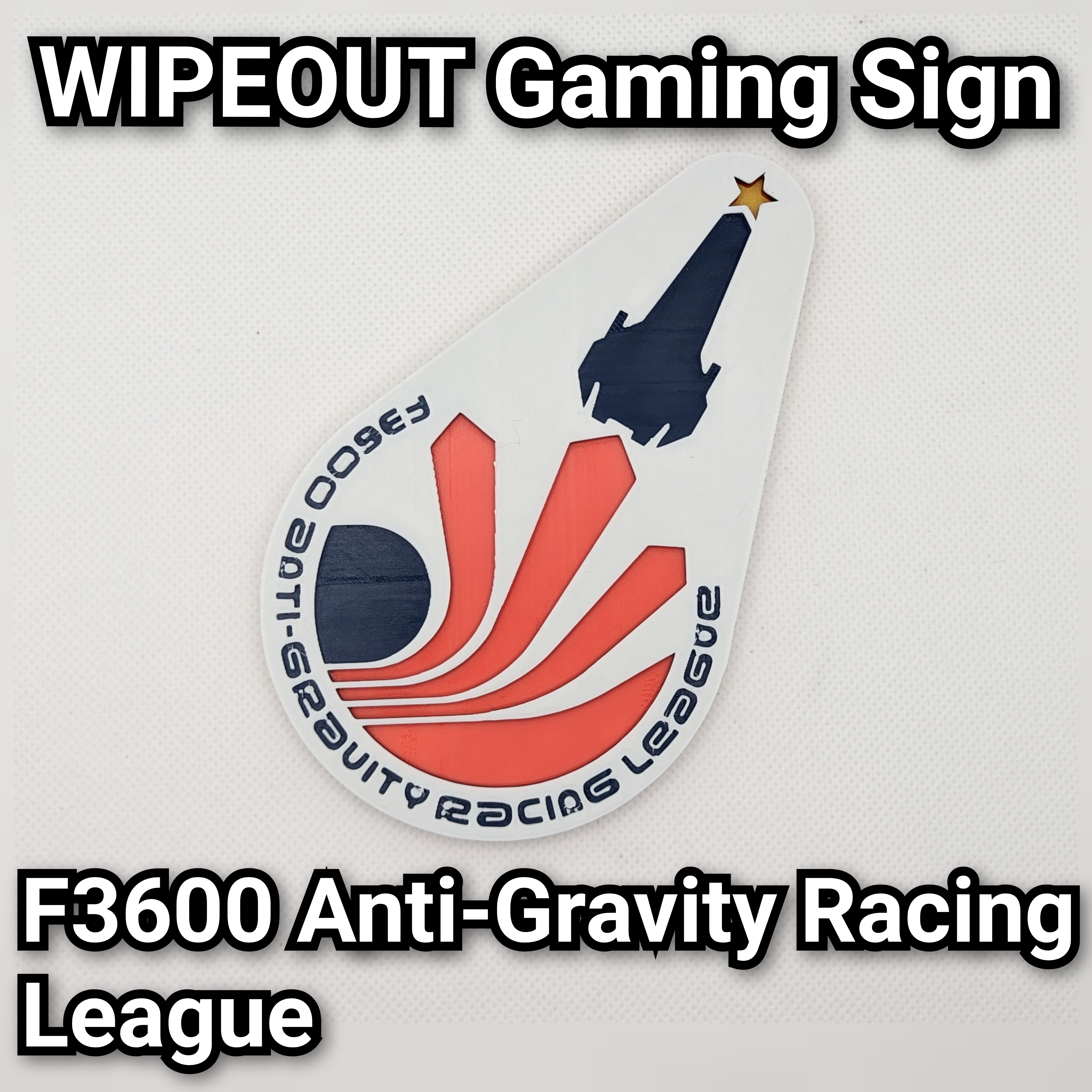 Wipeout Anti Gravity Racing League sign