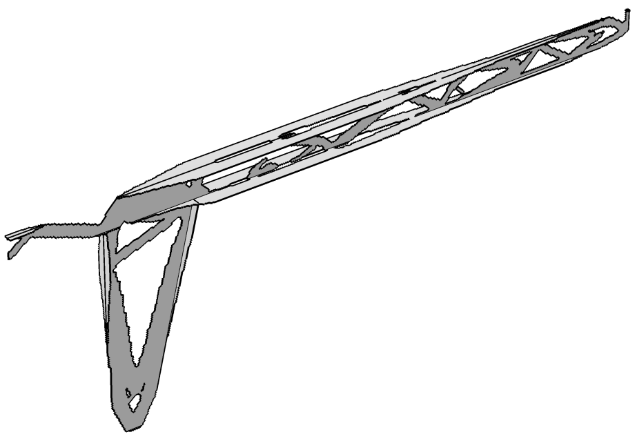 Flag Crane Topology Optimization