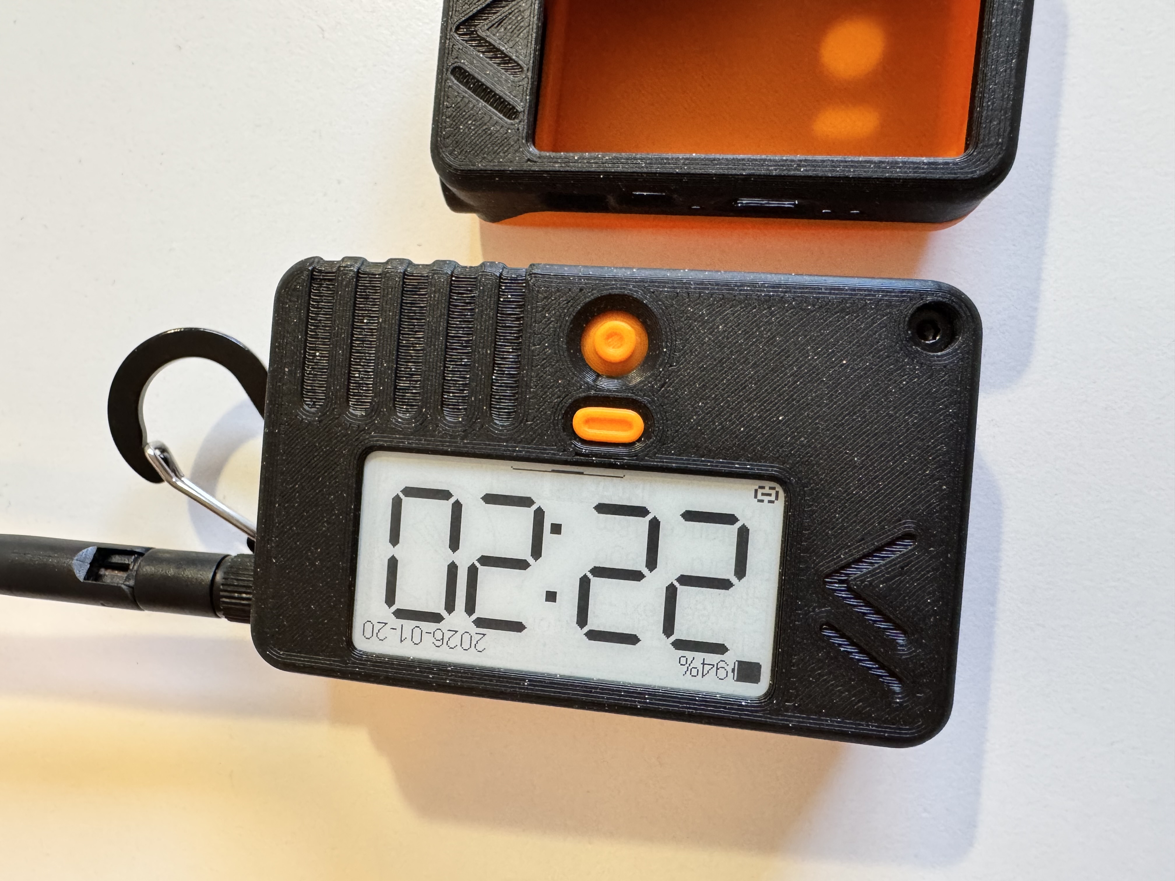 Seeed Wio Tracker L1 E-ink case 3000mAh Meshtastic