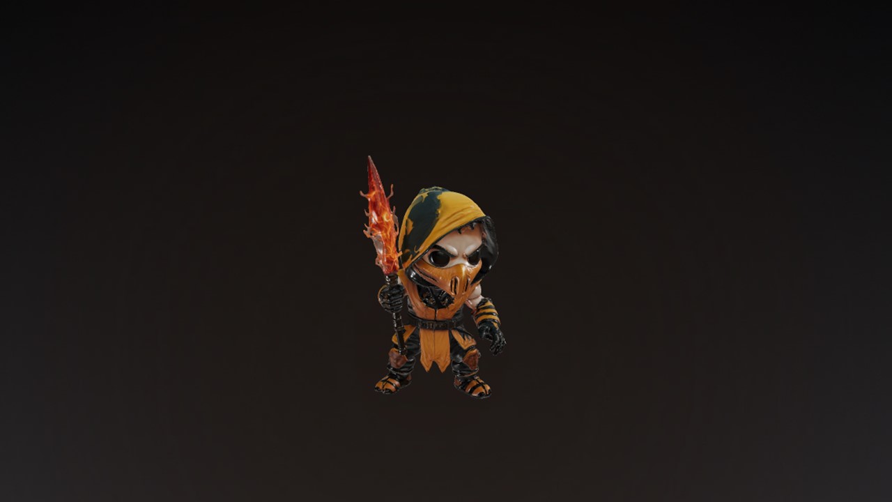 FUNKO SCORPION MORTAL KOMBAT