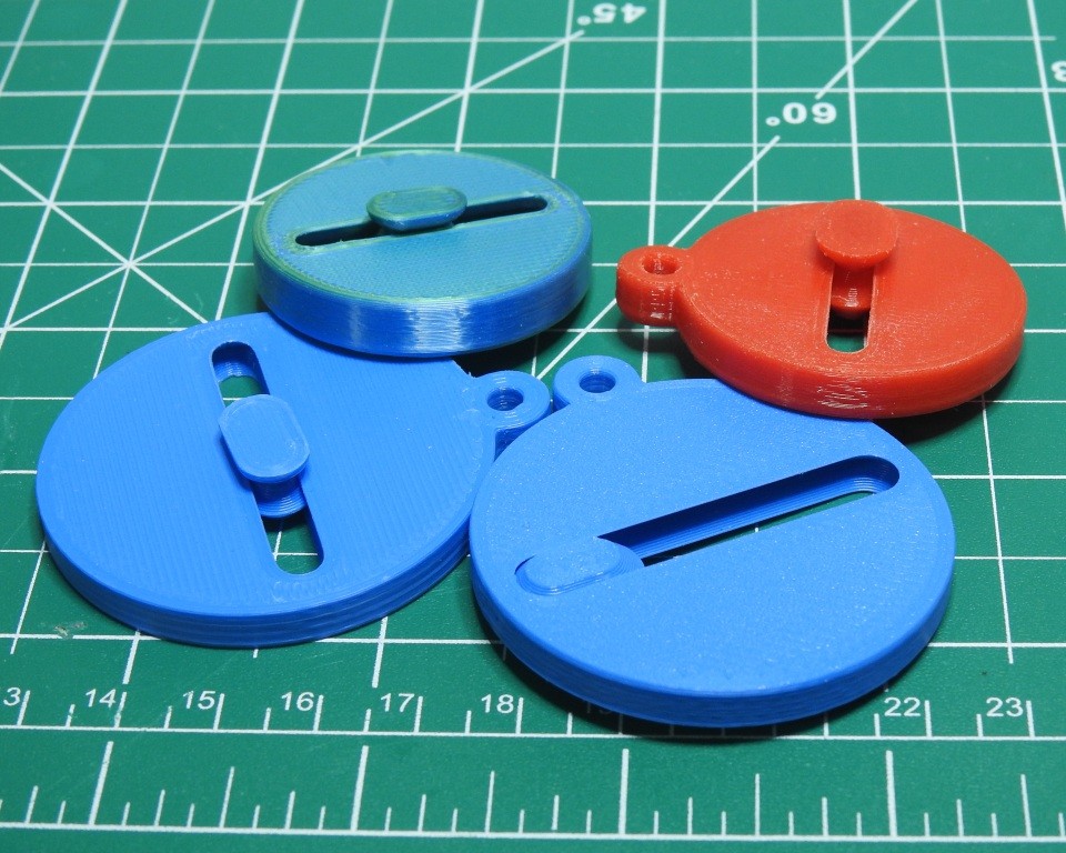 Fidget Slider (OpenSCAD)