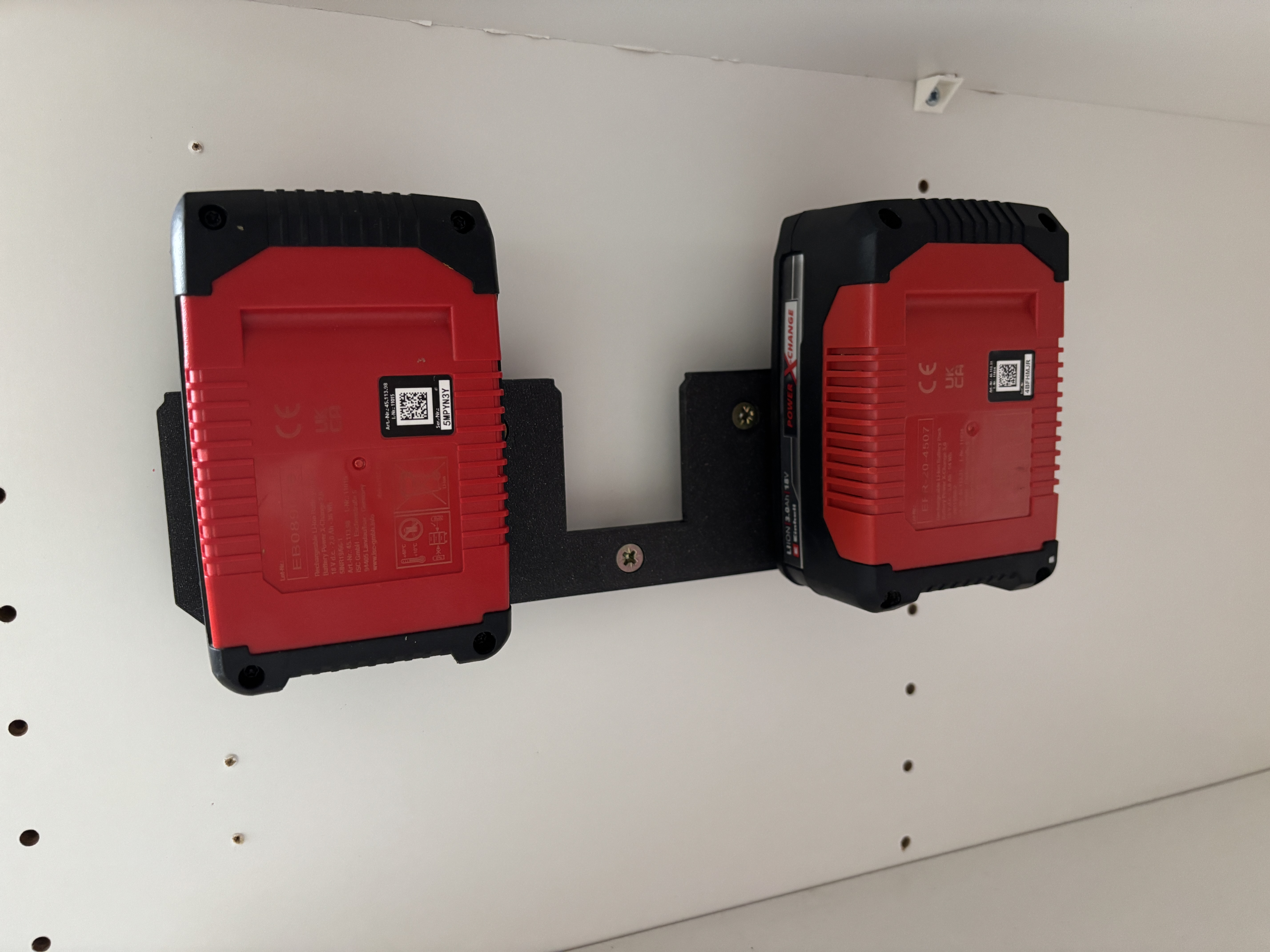 Einhell Battery wall mount (3-slot)