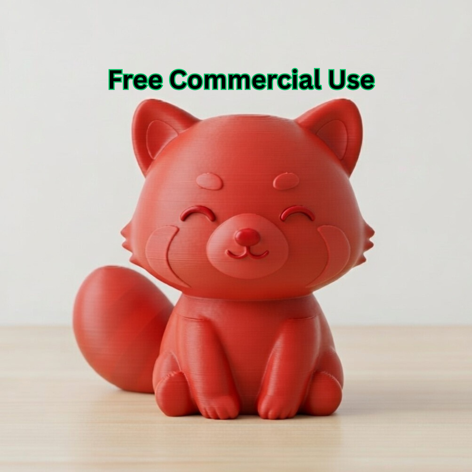 Cute Red Panda Figurine