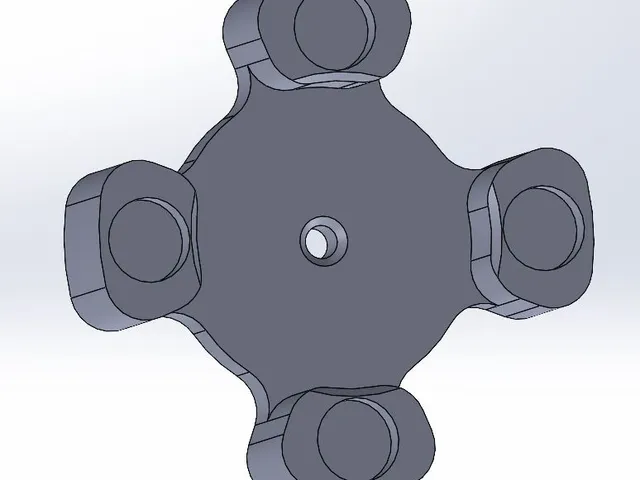 Dyson Hairdrier Attachment wall mounted magnetic holder