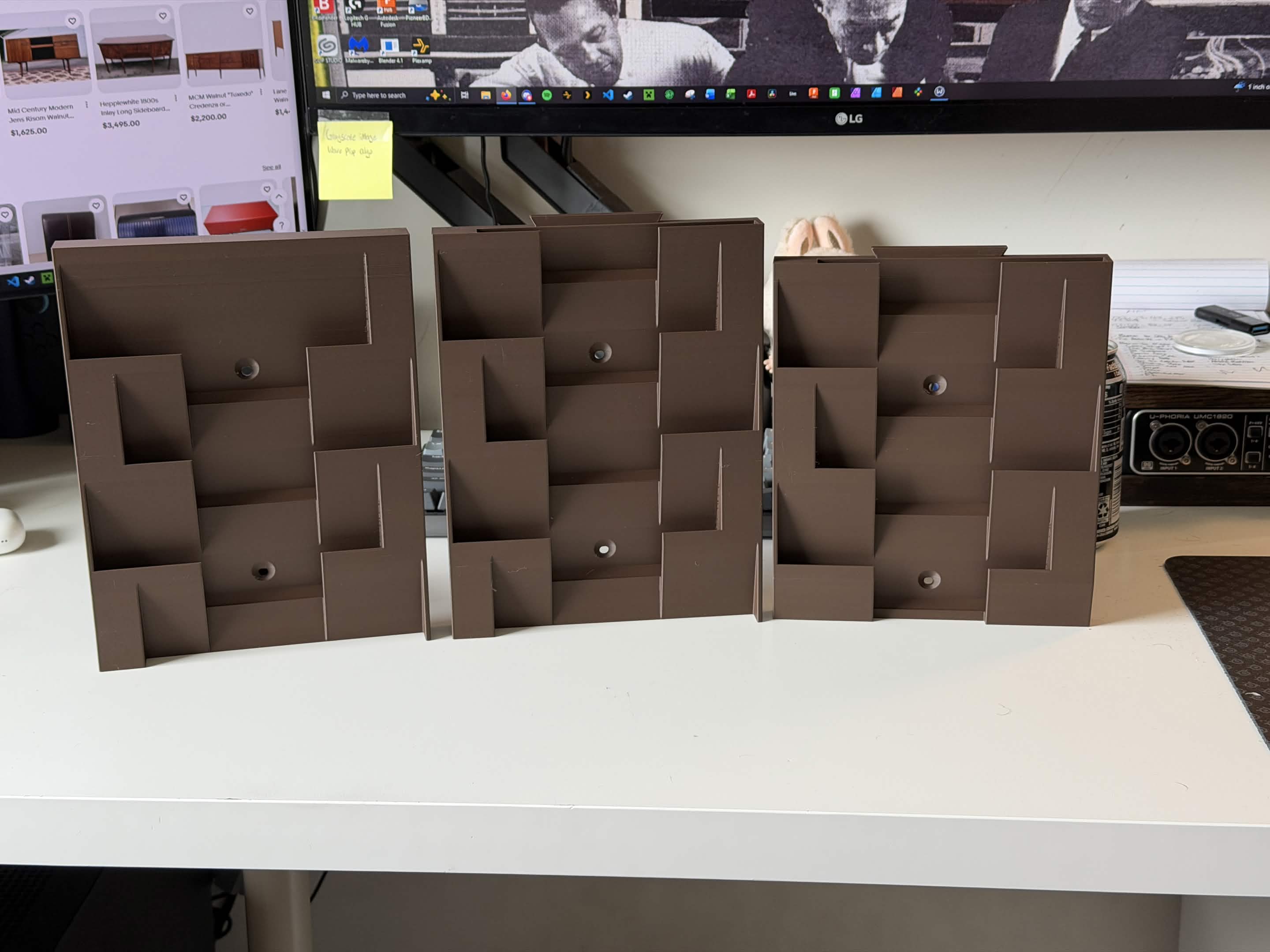 Miniatura 2 do modelo 3D Modular Cd Shelf
