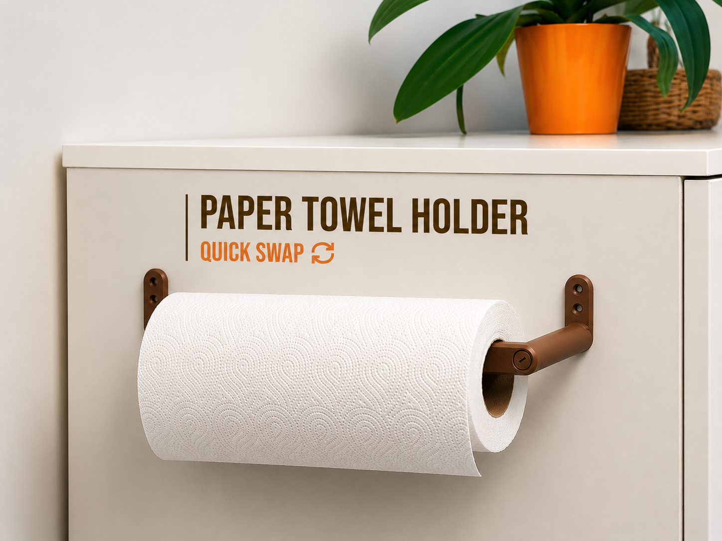 Paper Towel Holder | Quick Swap