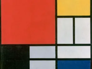 Composition of Red, Blue, and Yellow - Piet Mondriaan