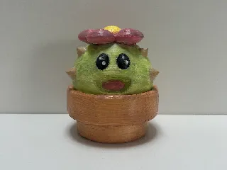 Kawaii Cactus Buddy by Vaness | Download free STL model