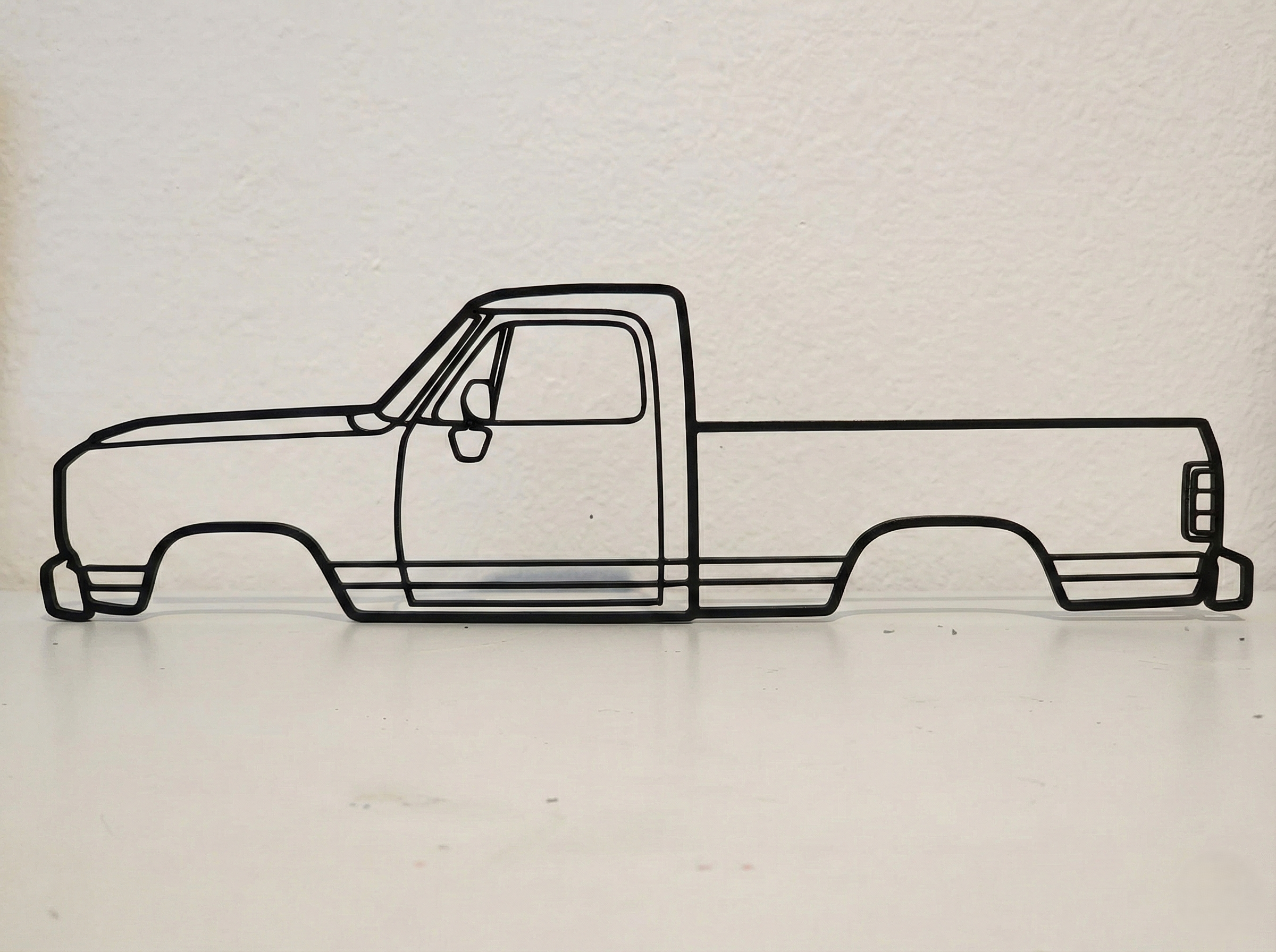 Dodge Ram Squarebody 1st Gen Wall Art Cummins