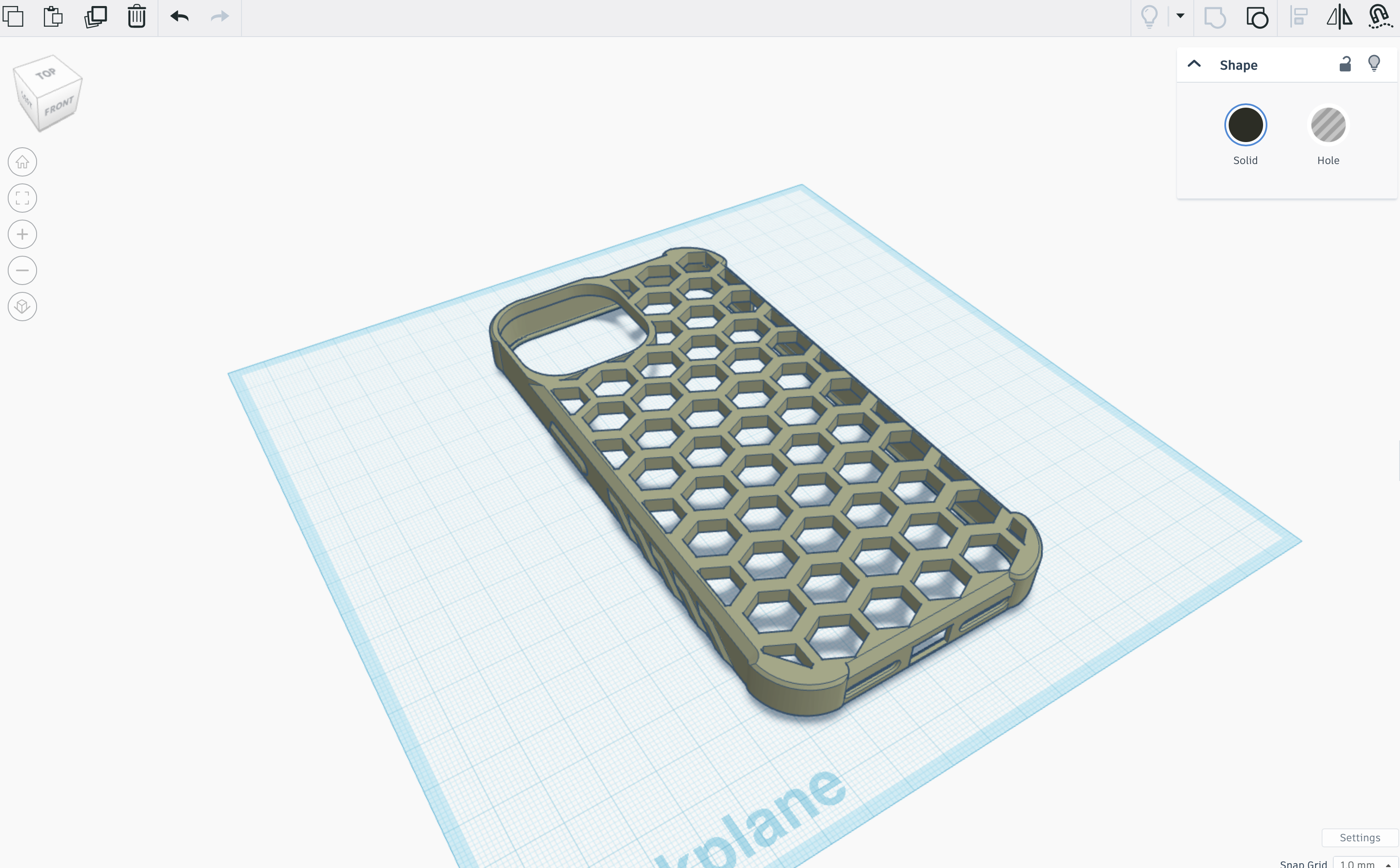 iPhone 14 case with Honeycomb