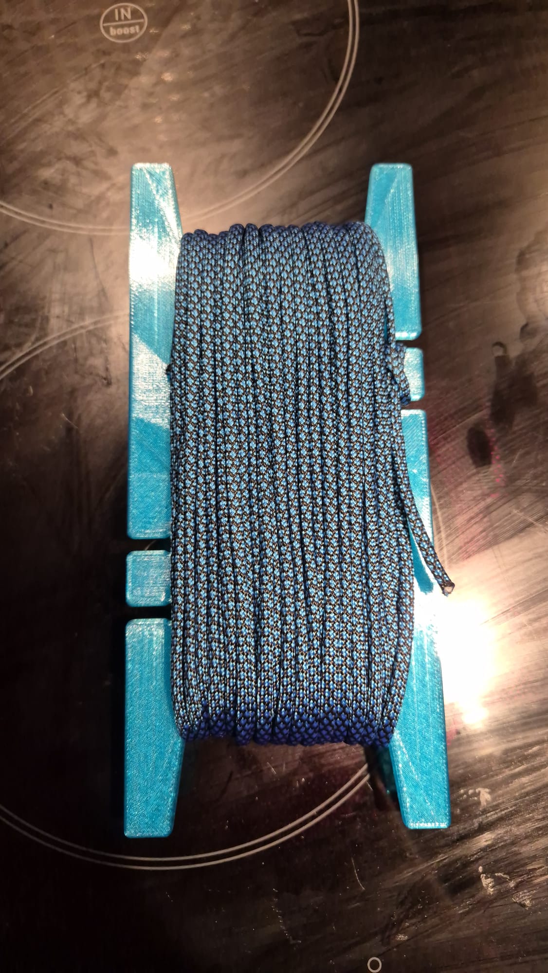 Miniatura 2 do modelo 3D Paracord Flat Spool