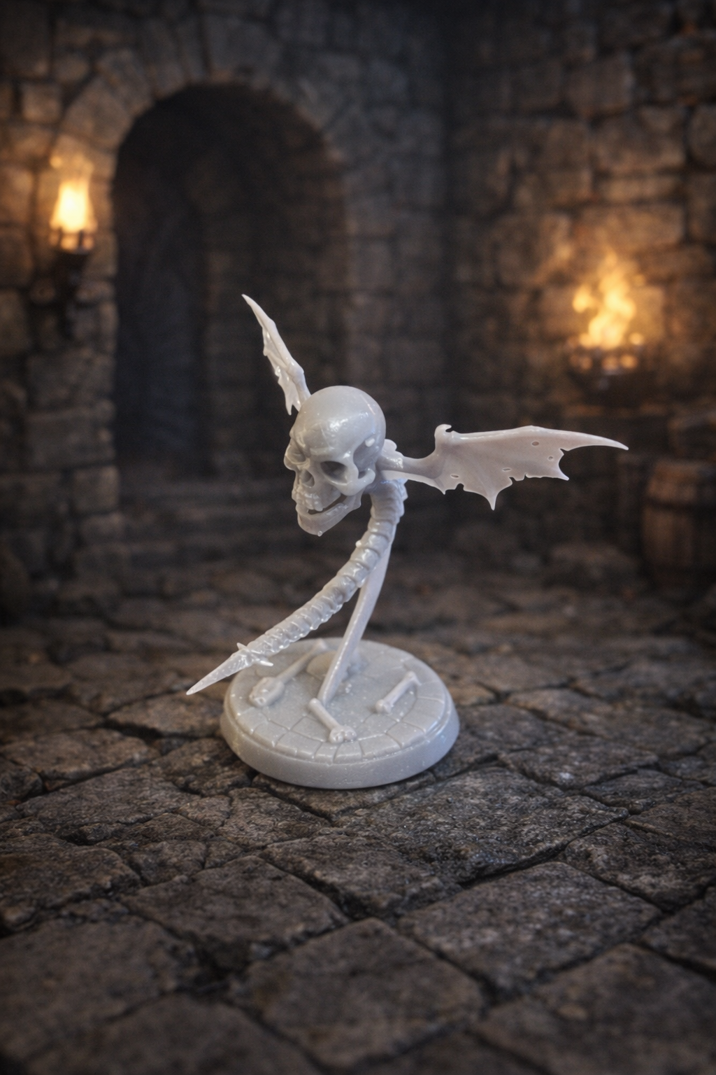 D&D Skull flier from Storm Lord's Wrath