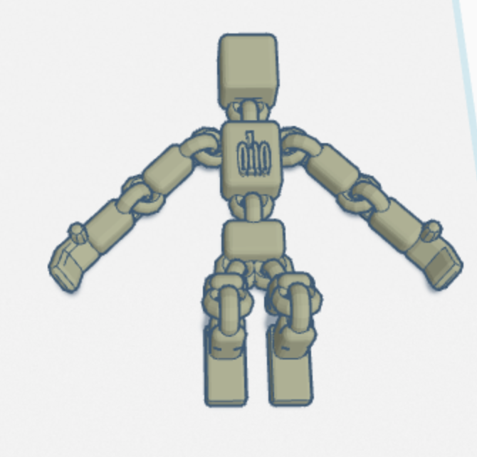 fidget rag doll guy