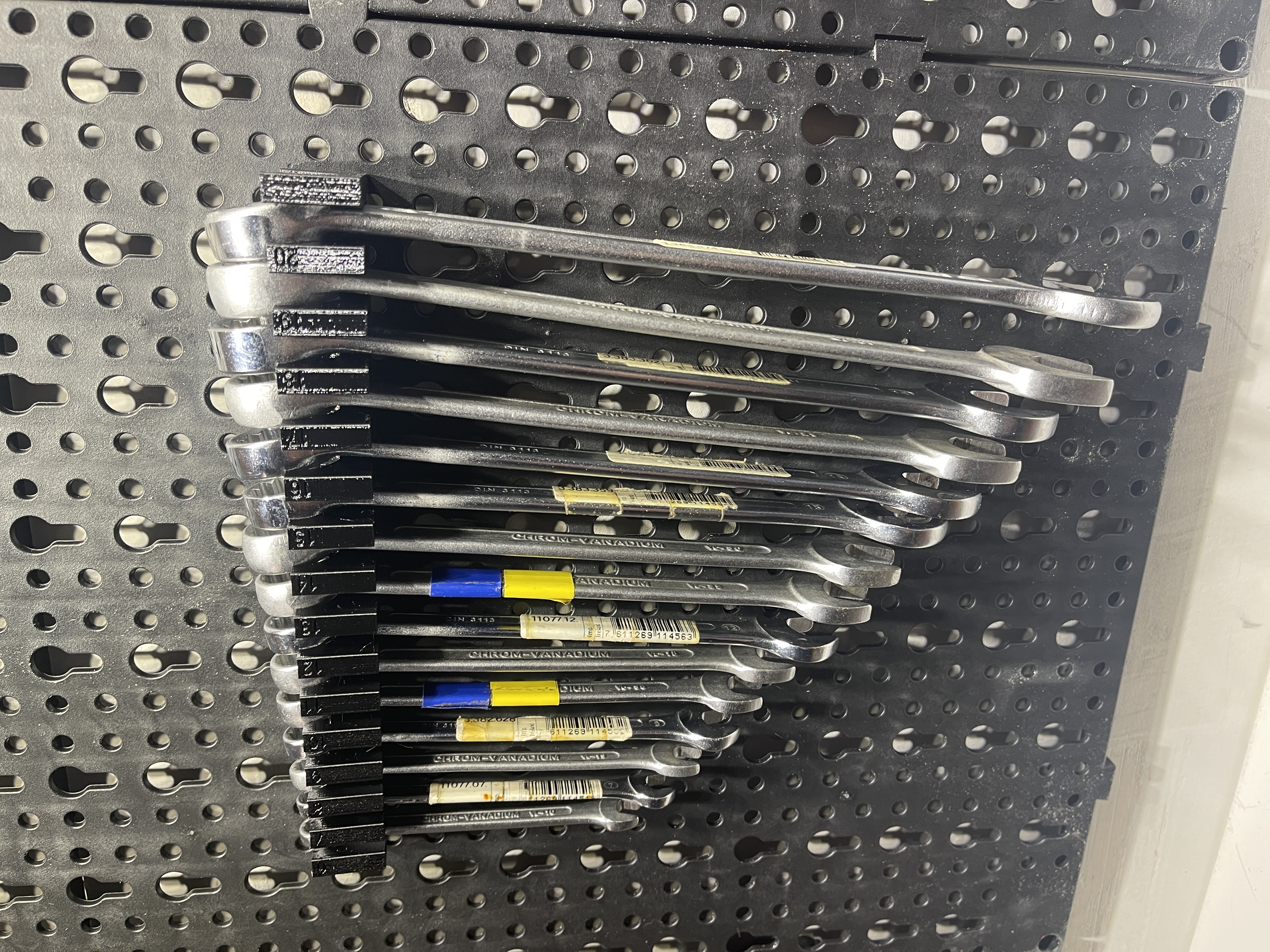 Lidl/Parkside Pegboard Accessory - Wrench 6-20