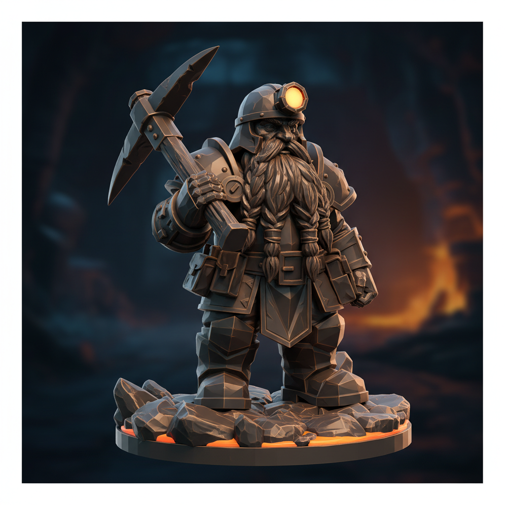 The Wandering Dwarf Miner