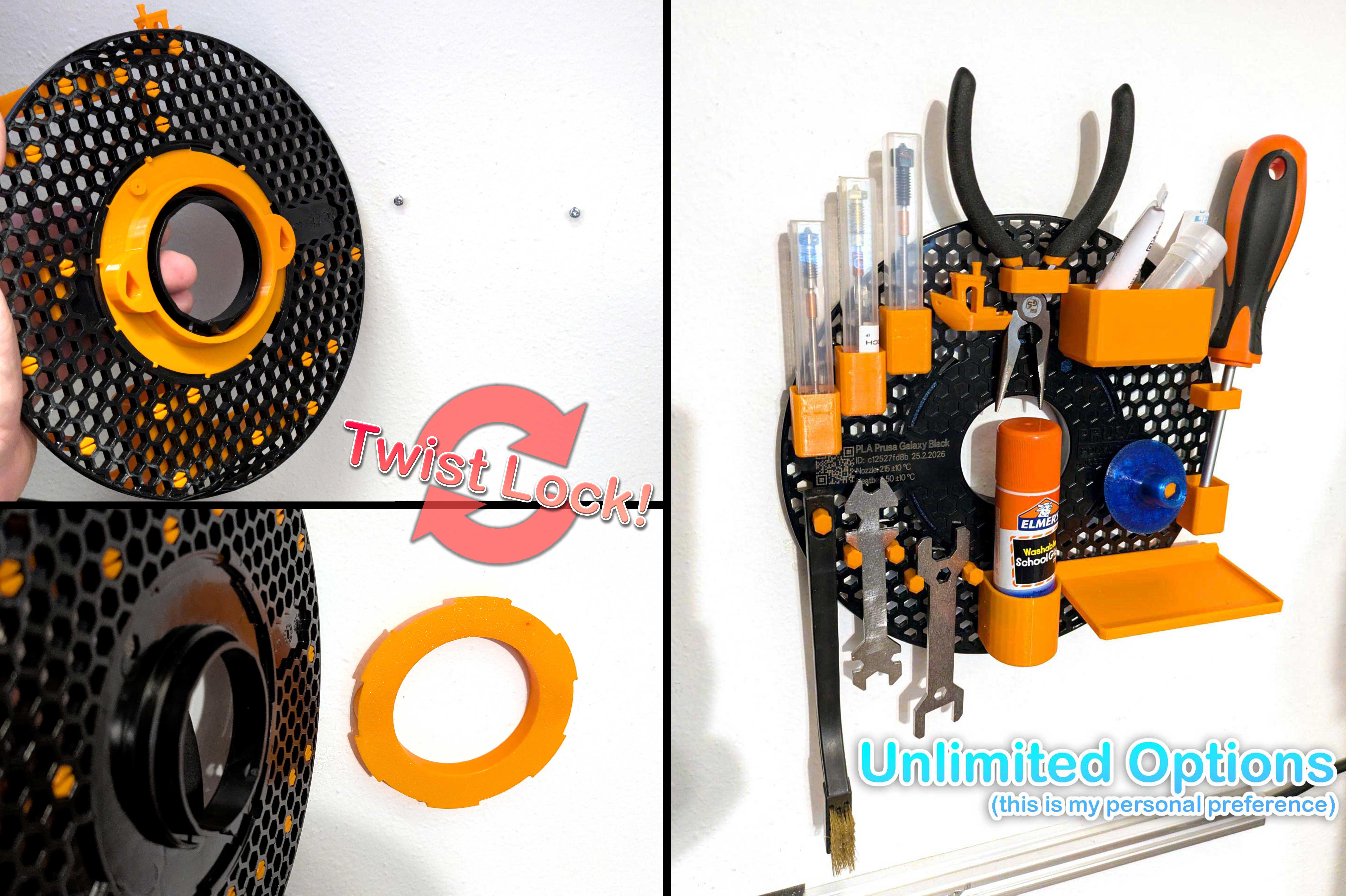 Miniatura 2 do modelo 3D Perfect Prusament Pegboard System