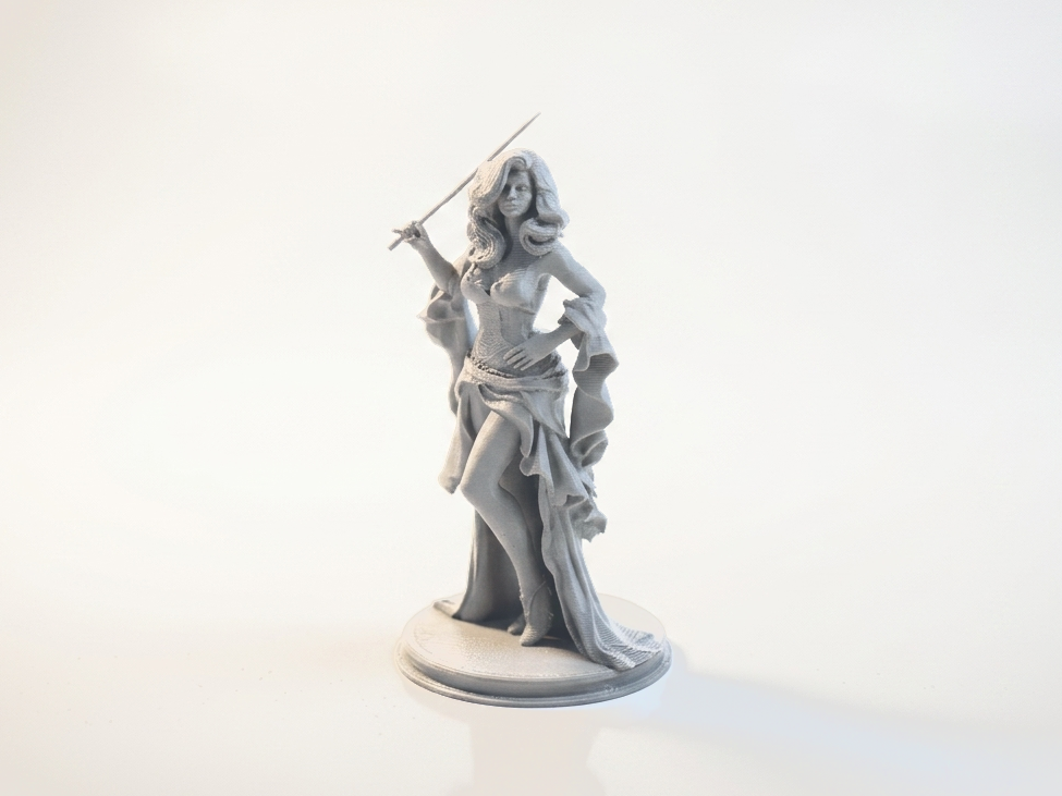 Fairy Lady Fantasy Figurine Female 3D Printable