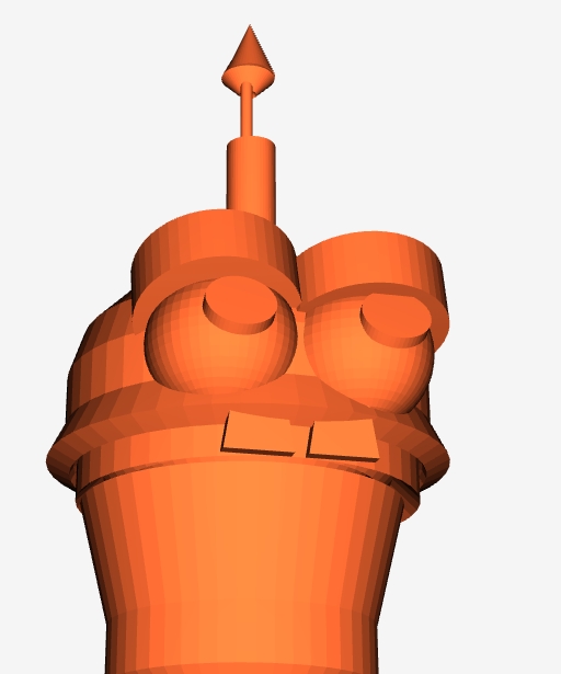 Miniatura 2 do modelo 3D cupcake from fnaf