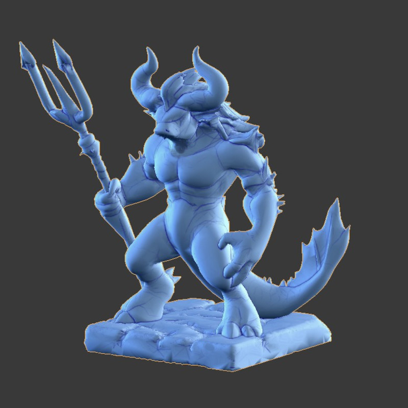 TTRPG Aqua Guard FDM Nosupport easyprint