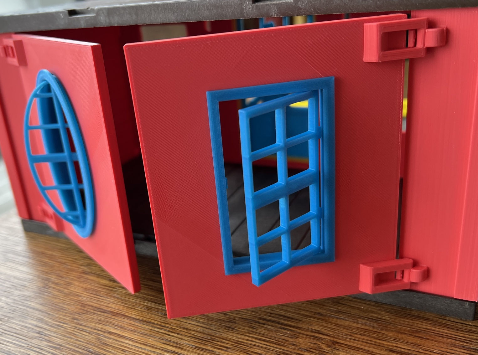 Playmobil Western house backdoor