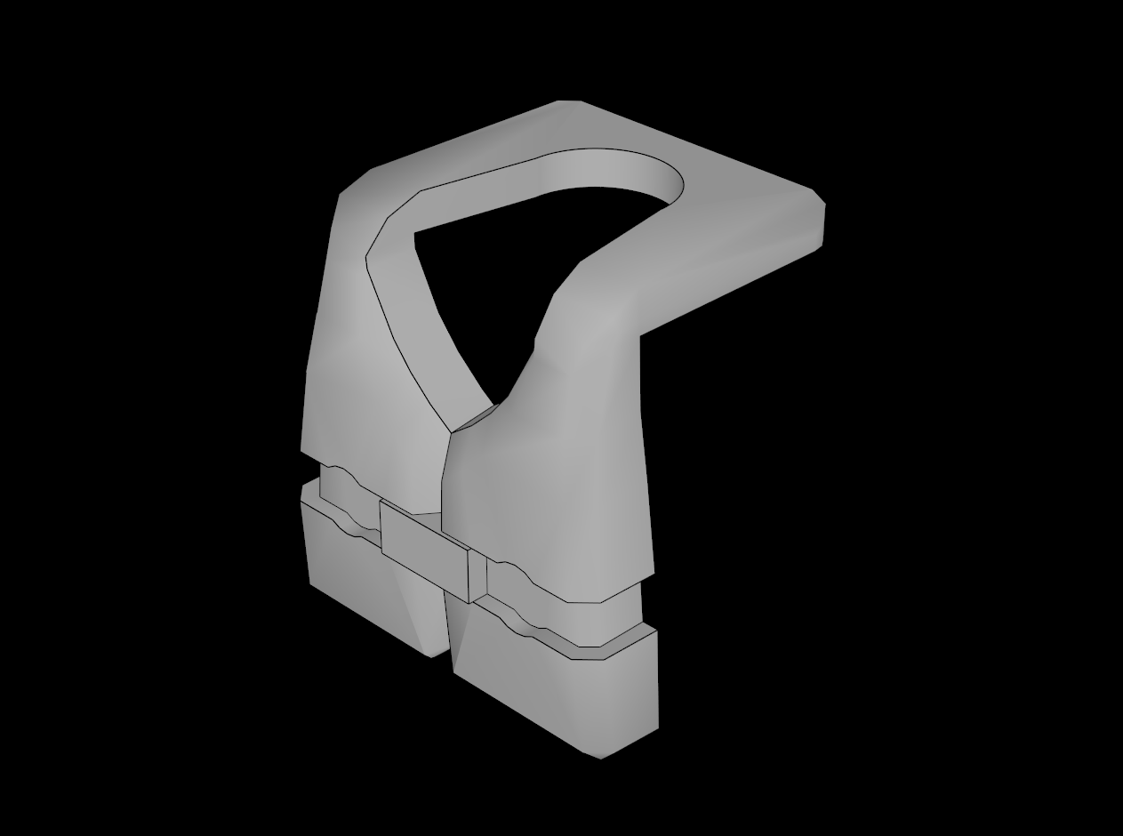 Lego Compatible (97895.dat) Minifig Life Jacket