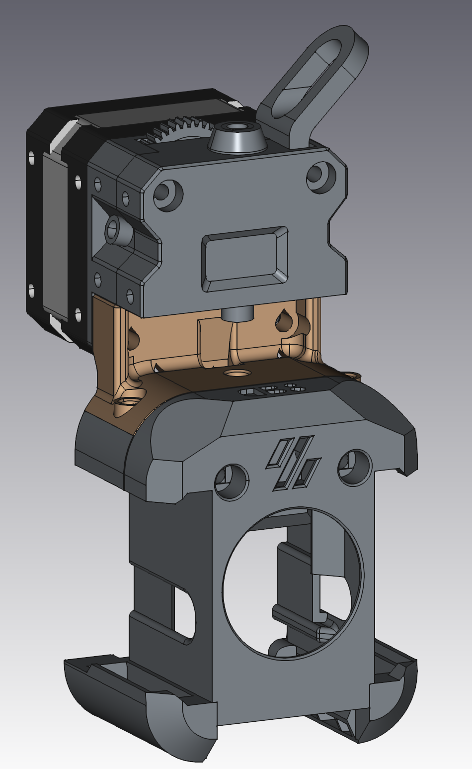 Sprite Extruder Mount for Dragonburner